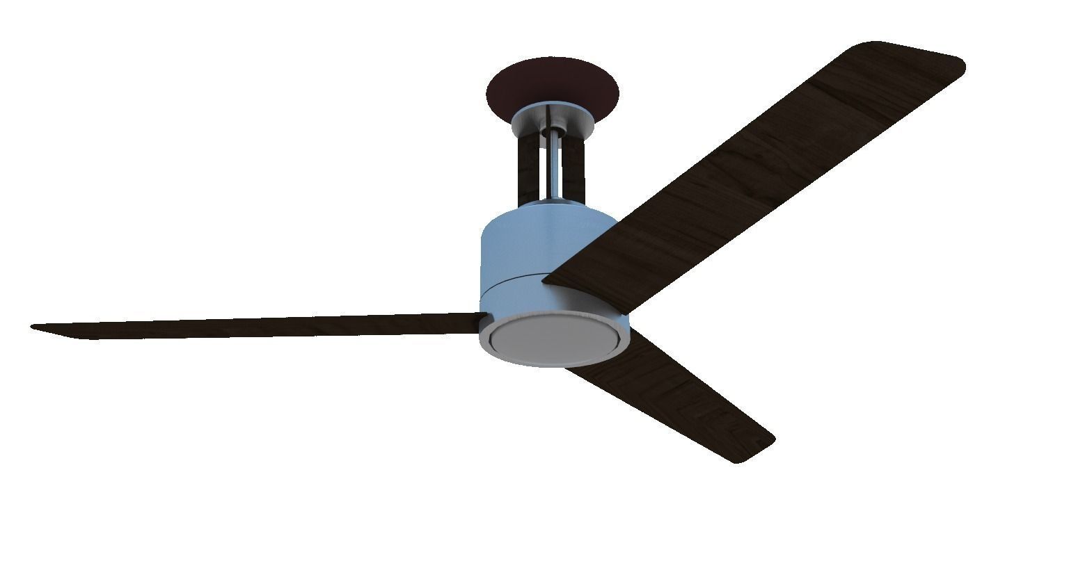 Modern Minka Aire Flyte Fan 3D model_2