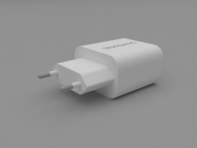 Power usb charger Free 3D model