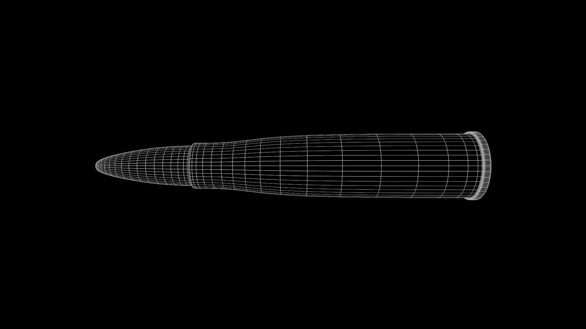 Bullet 3D Model Low-poly 3D model_8