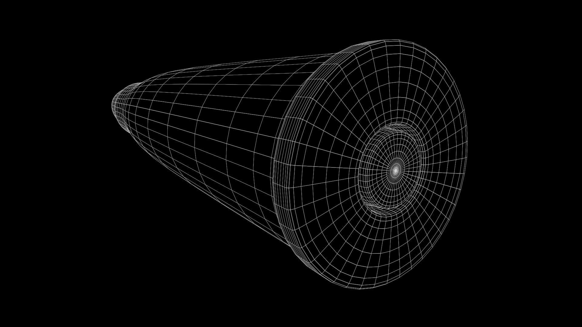 Bullet 3D Model Low-poly 3D model_9