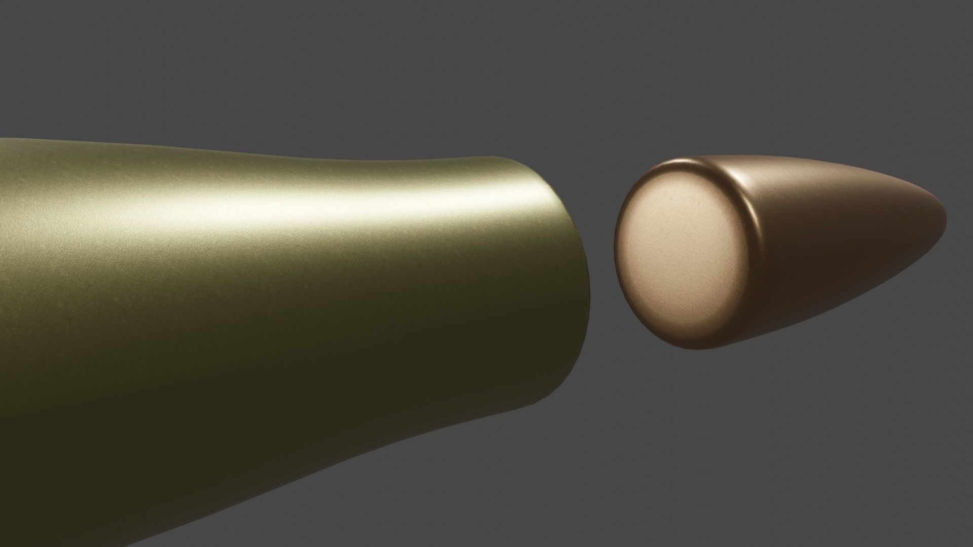 Bullet 3D Model Low-poly 3D model_6