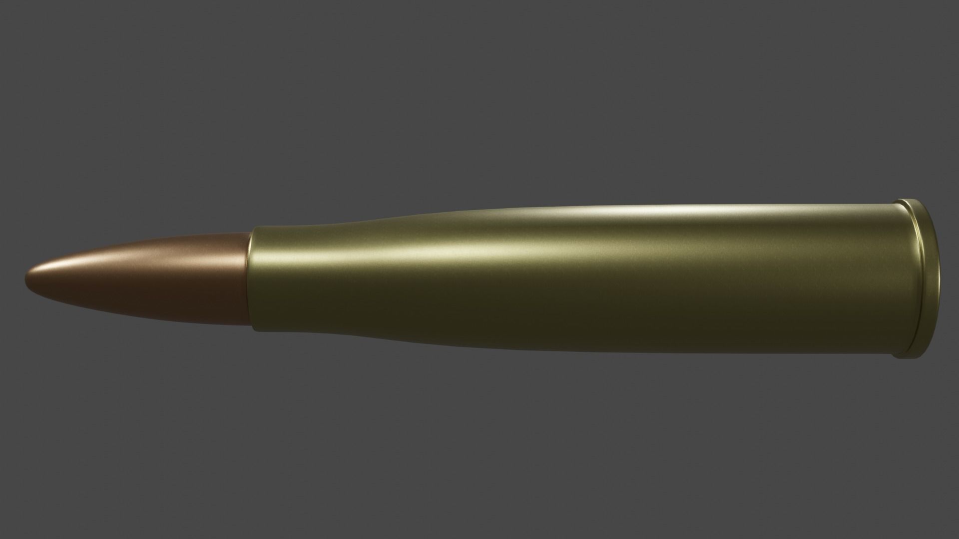 Bullet 3D Model Low-poly 3D model_7