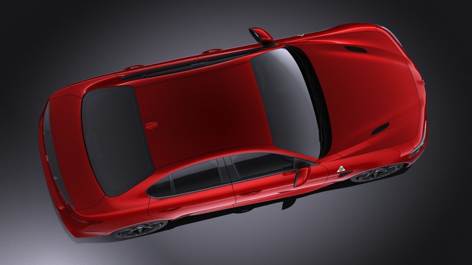 Alfa Romeo Giulia Quadrifoglio 2016 VRAY 3D model_7