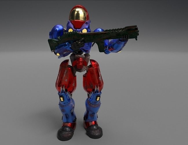 Terran Marine inspire from from Starcraft  3D print model