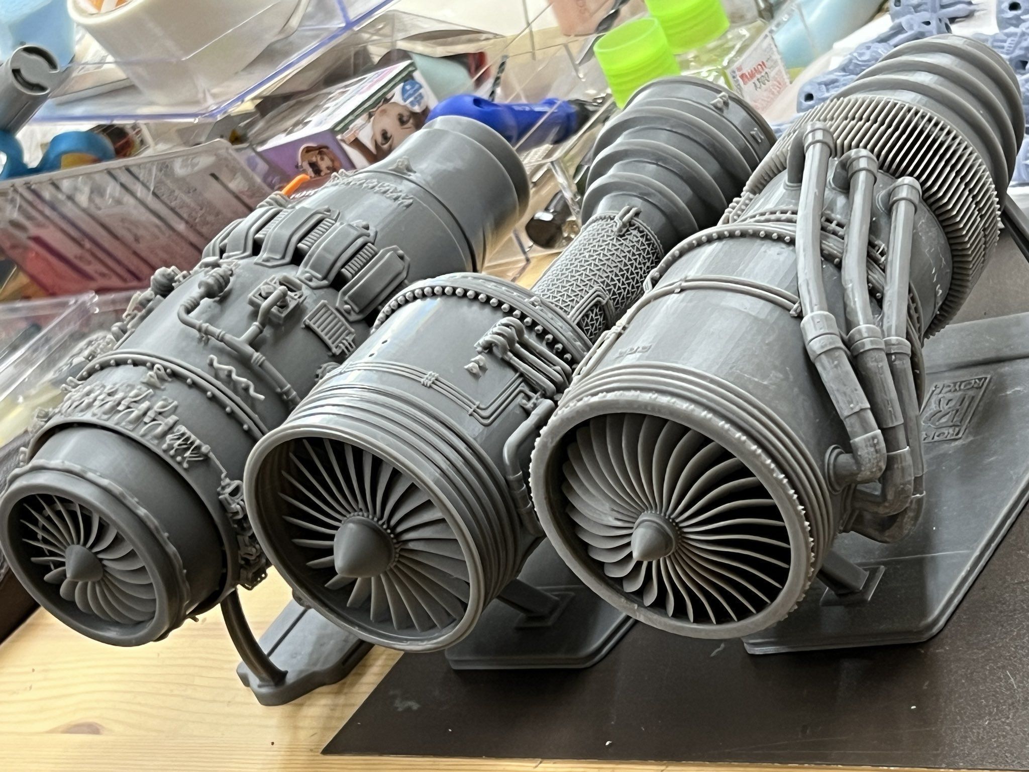 jet engine for Print 3D print model_1
