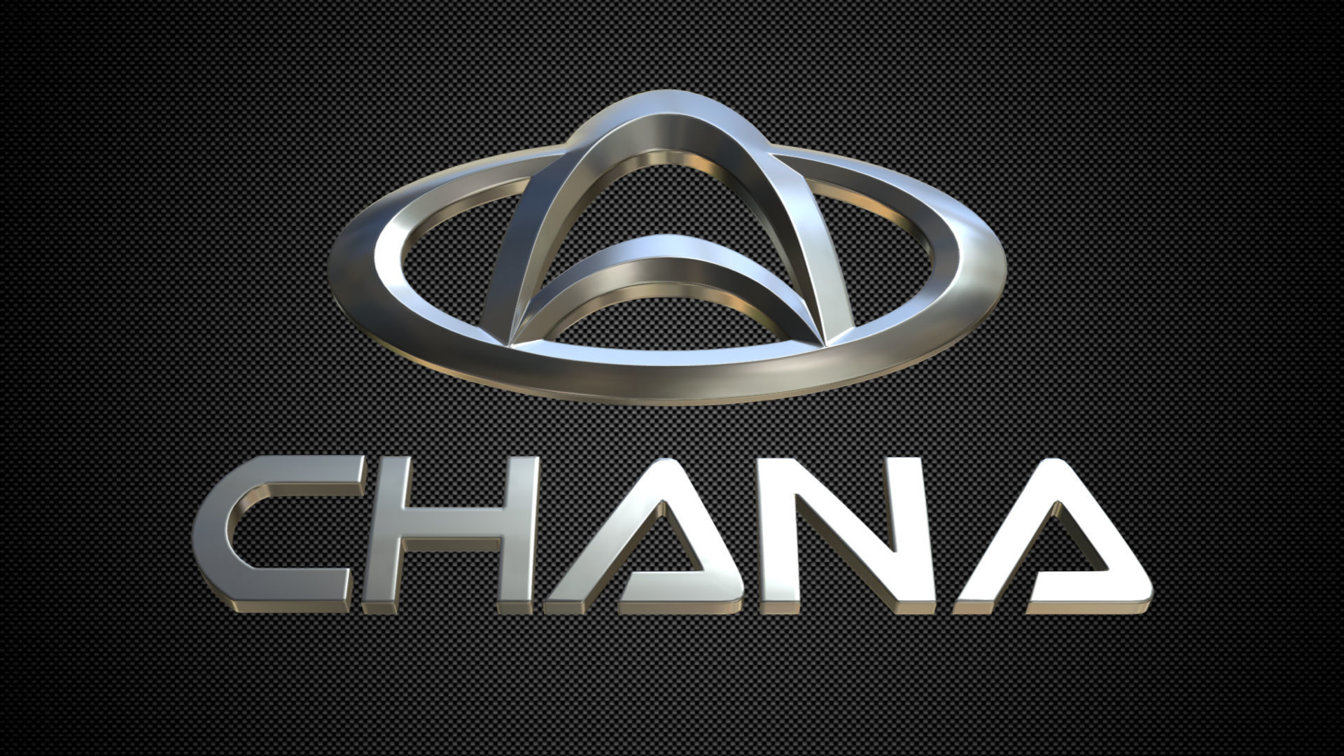 chana logo 3D model_5