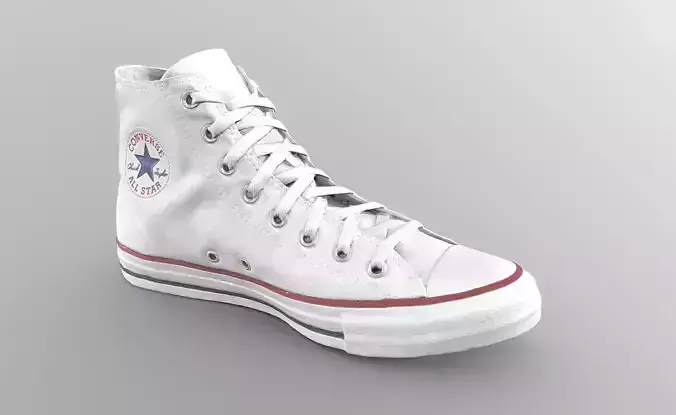 Converse CHUCK TAYLOR ALL STAR sneaker Low-poly 3D model