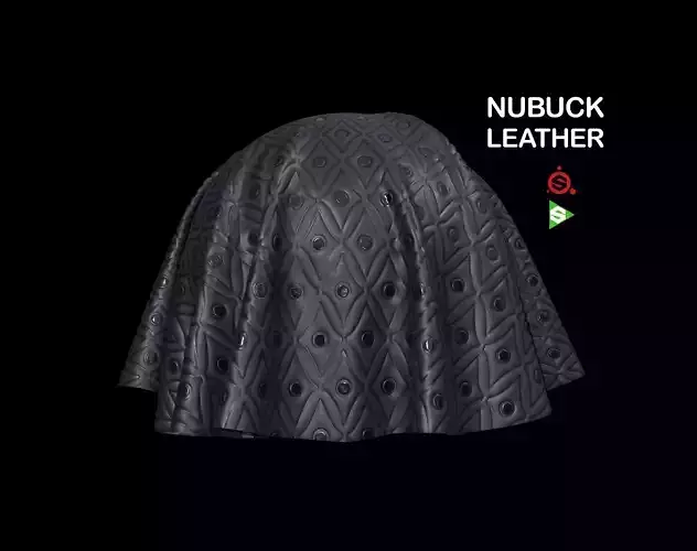 Nubuck Leather Material  Texture