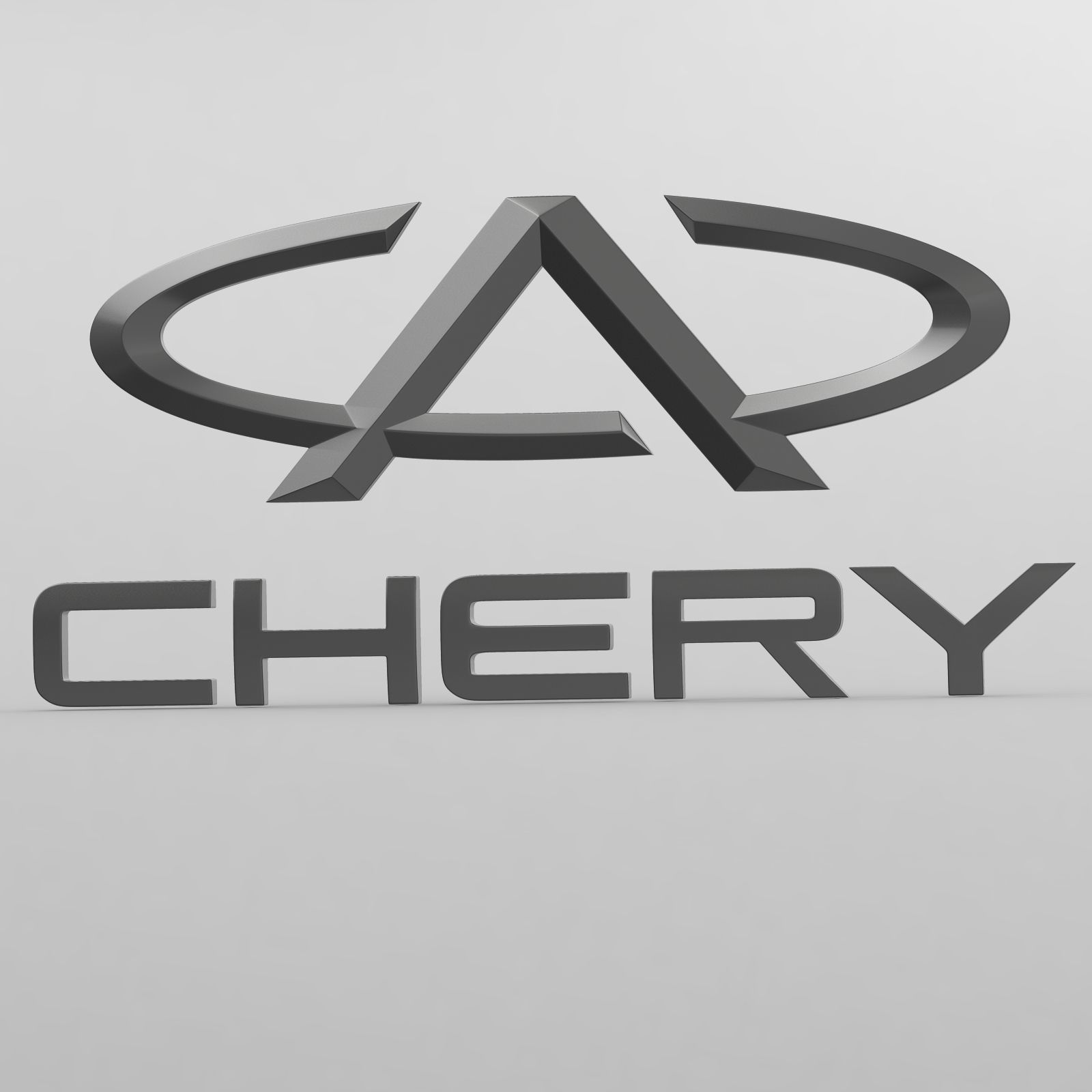 chery logo 3D model_1