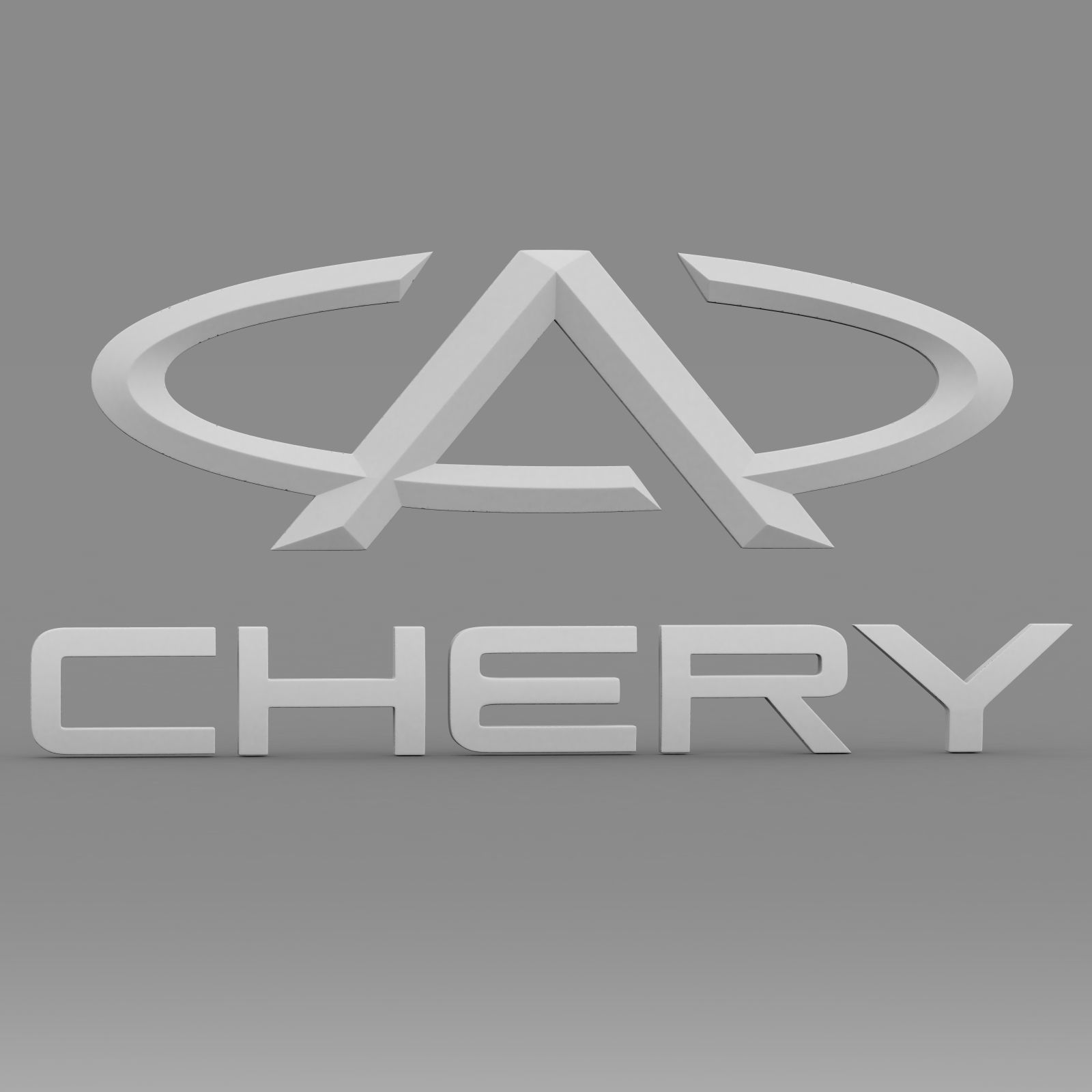 chery logo 3D model_5
