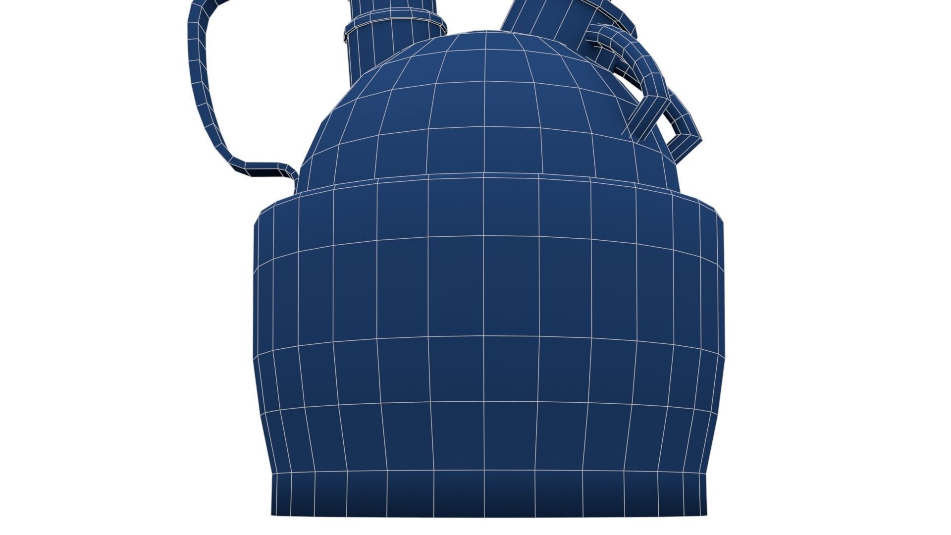 Steampunk Oilcan Low-poly 3D model_29