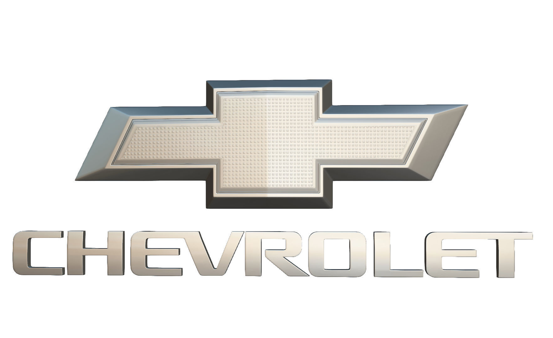 chevrolet logo 3D model_10