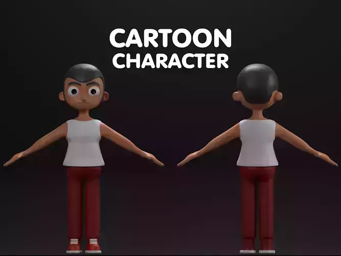 Cartoon Male Character