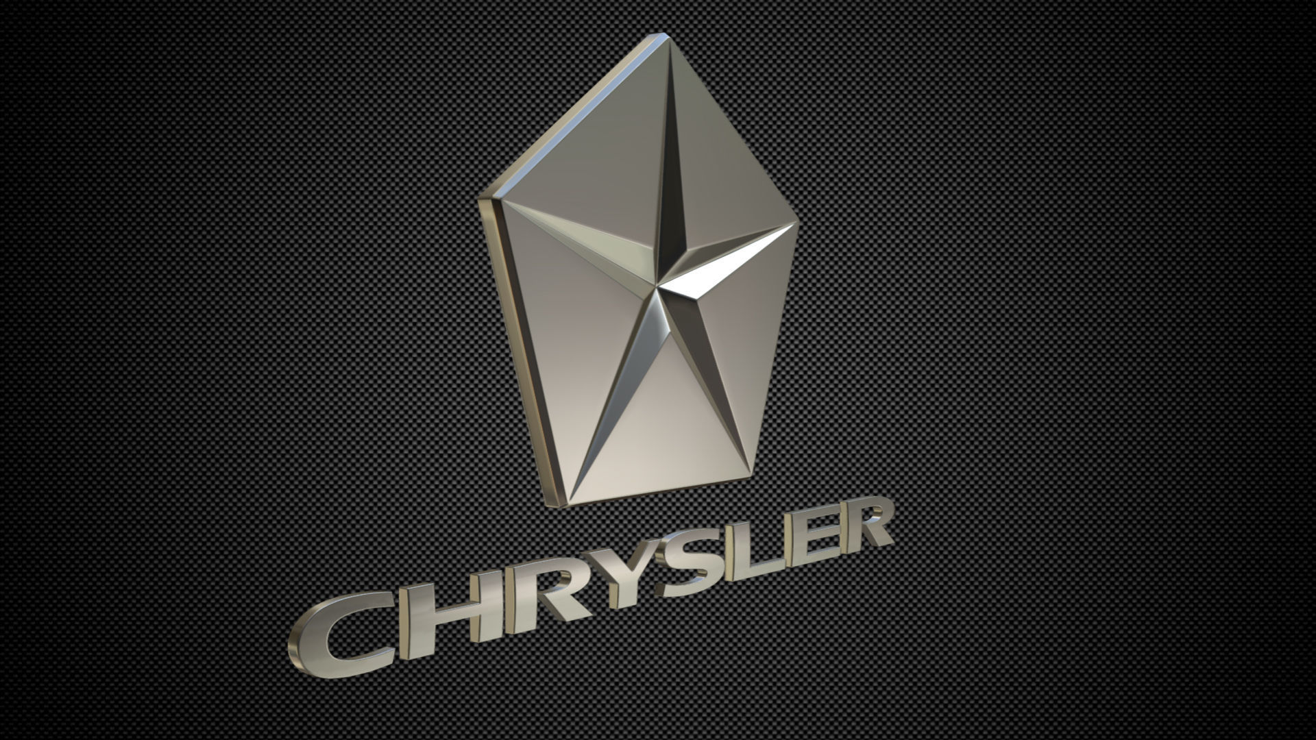 chrysler logo 3D model_1