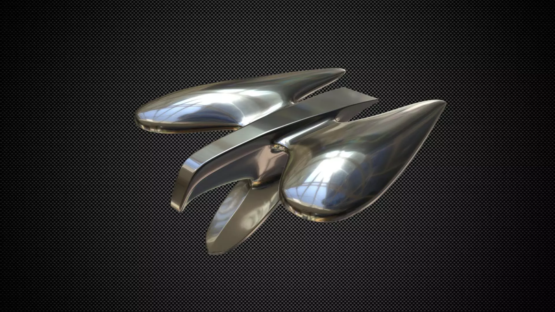 chrysler logo 3D model_0