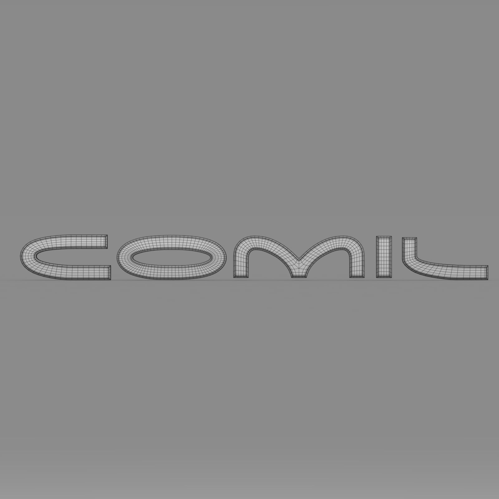 comil logo 3D model_7