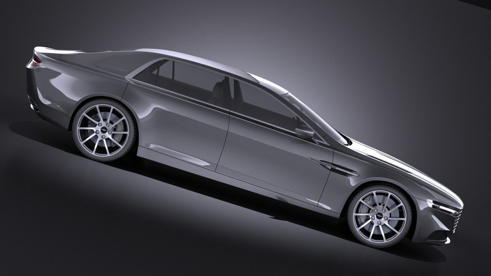 Aston Martin Lagonda 2016 VRAY 3D model_5