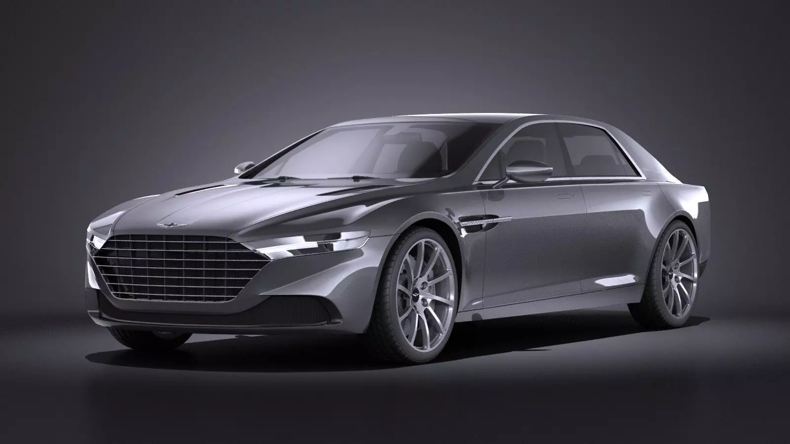Aston Martin Lagonda 2016 VRAY 3D model_0