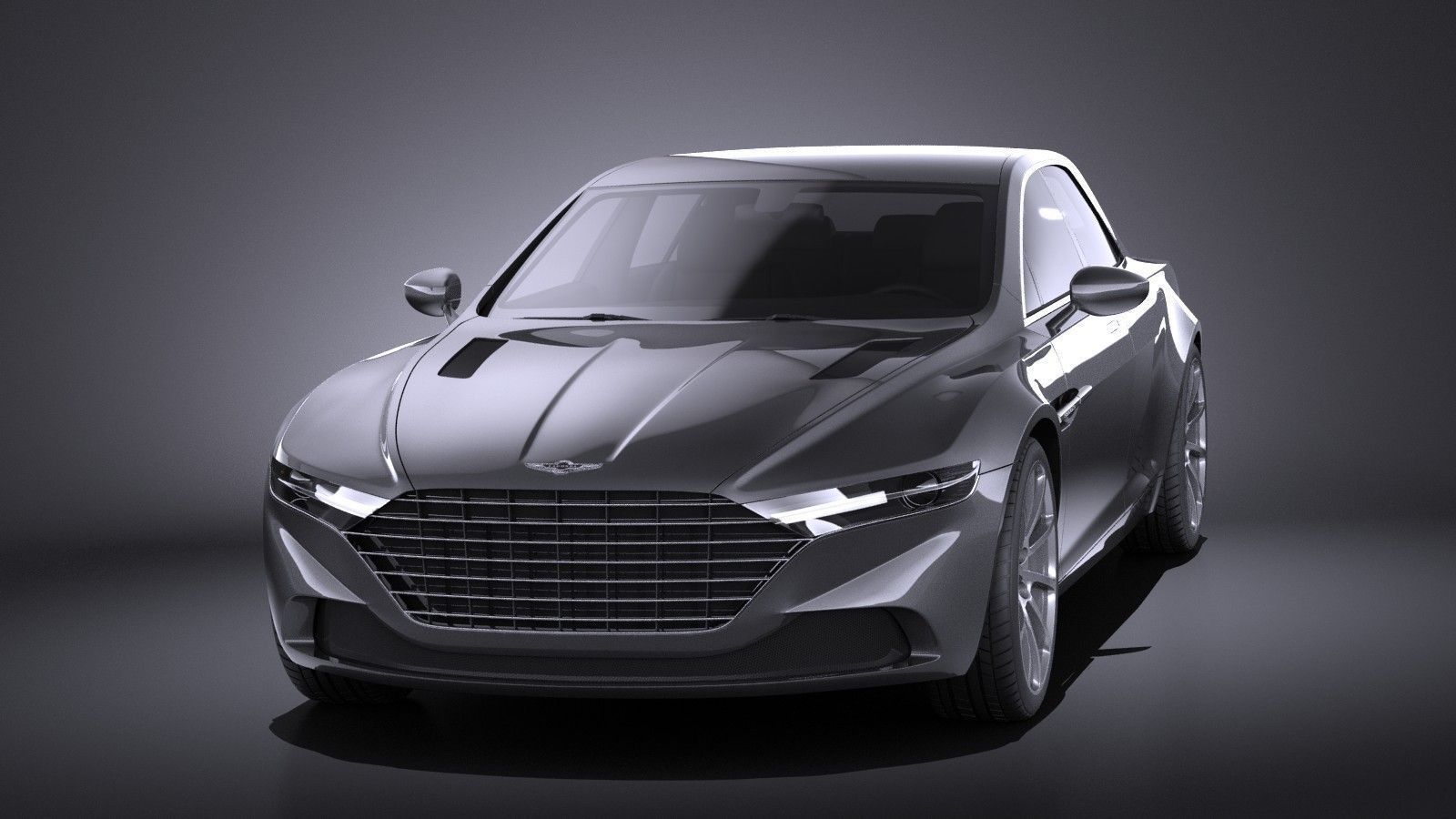Aston Martin Lagonda 2016 VRAY 3D model_1