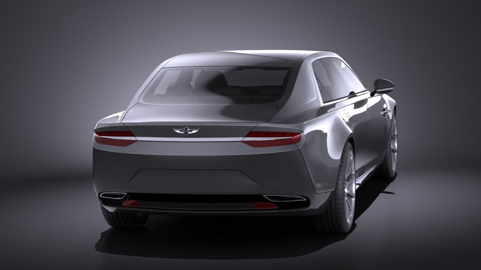 Aston Martin Lagonda 2016 VRAY 3D model_4