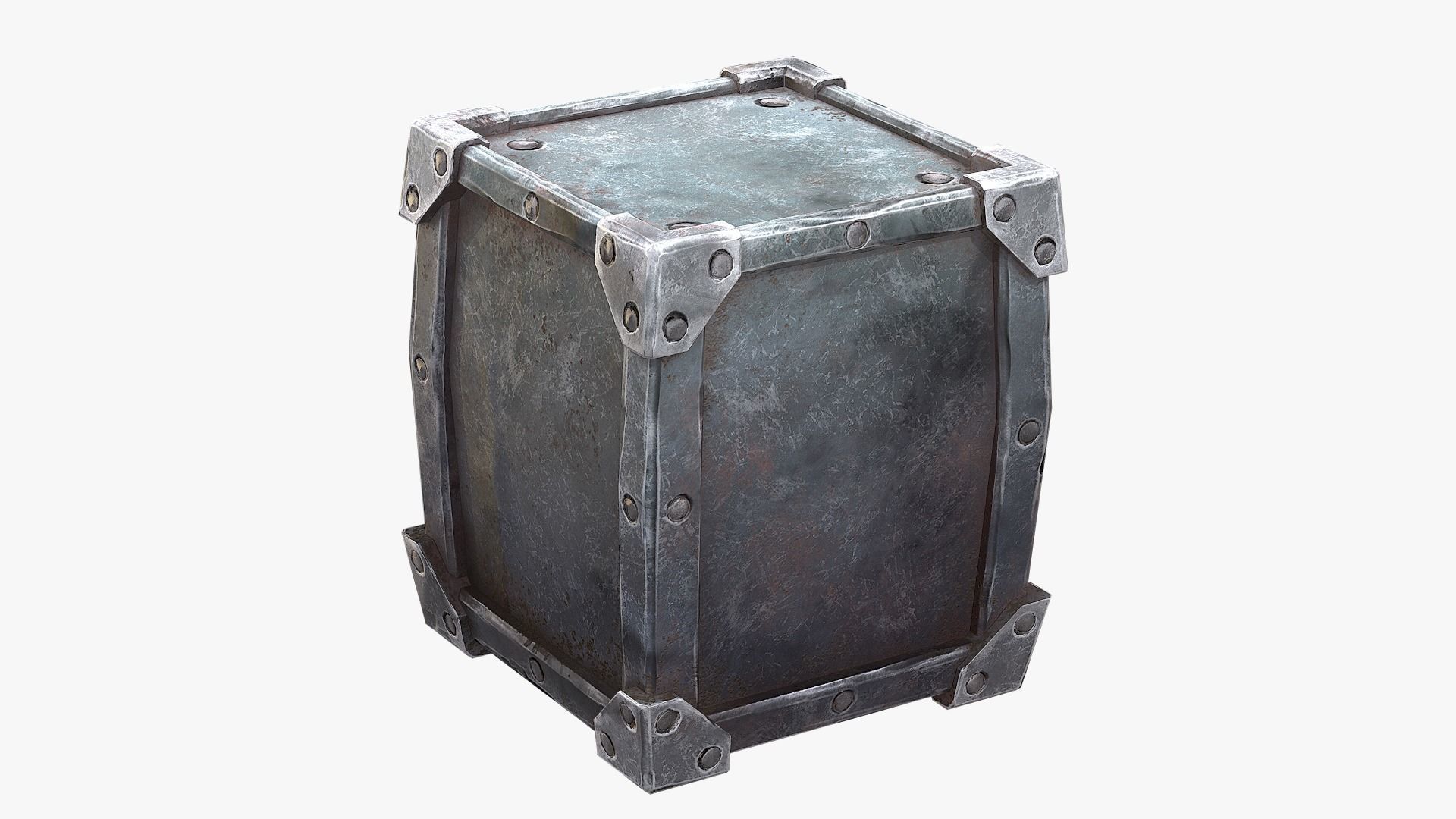 Safe Pack Low-poly 3D model_24