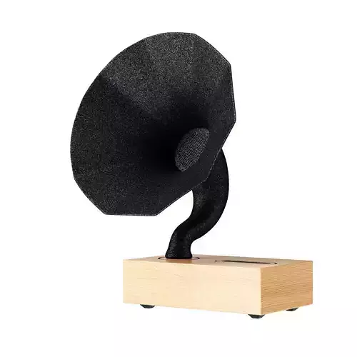 Natural Oak Phonograph by Acoustibox