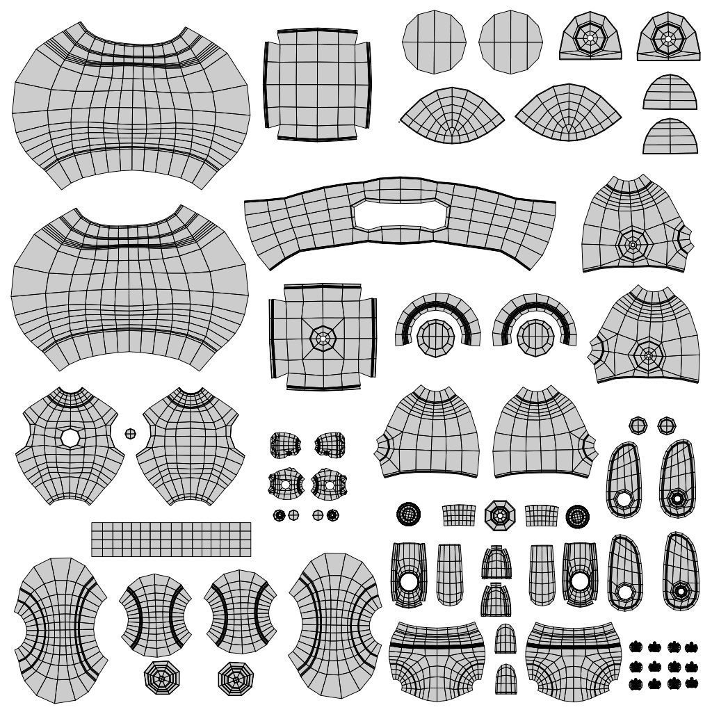 Simple Cute Cartoon Robot Character 3d Model 3D model_12