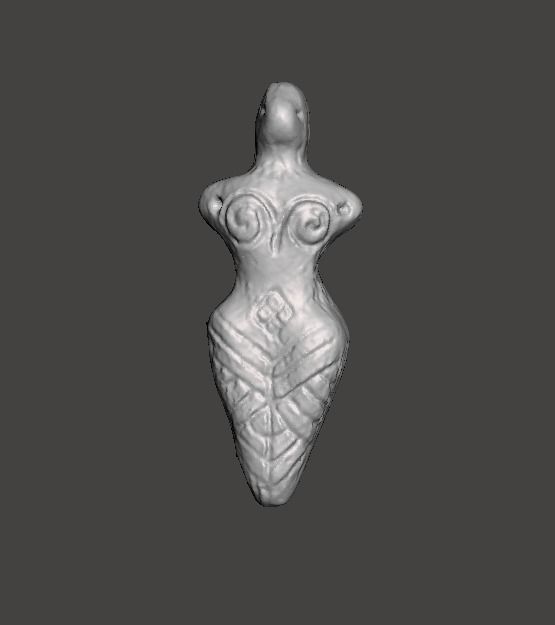 Cucuteni-Trypillian figurine 1 3D model