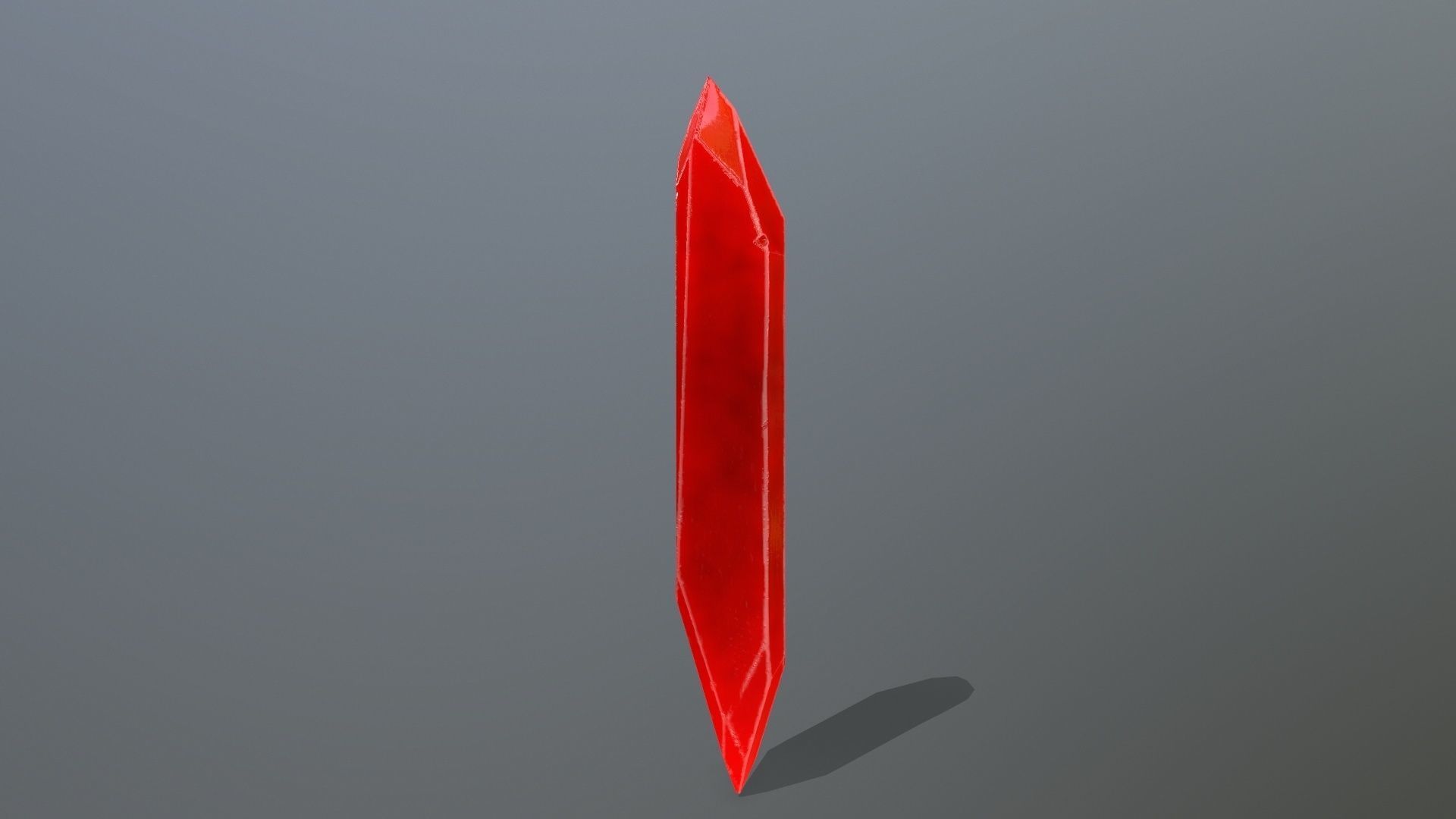 Crystal Set sword Low-poly 3D model_7