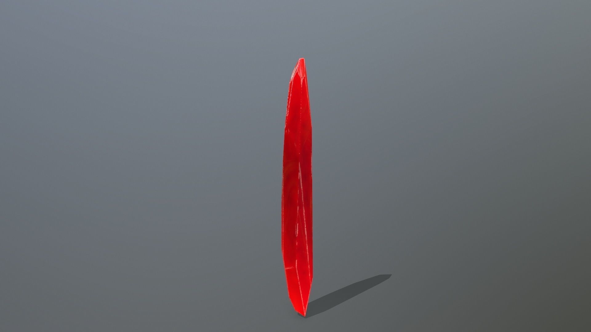 Crystal Set sword Low-poly 3D model_9