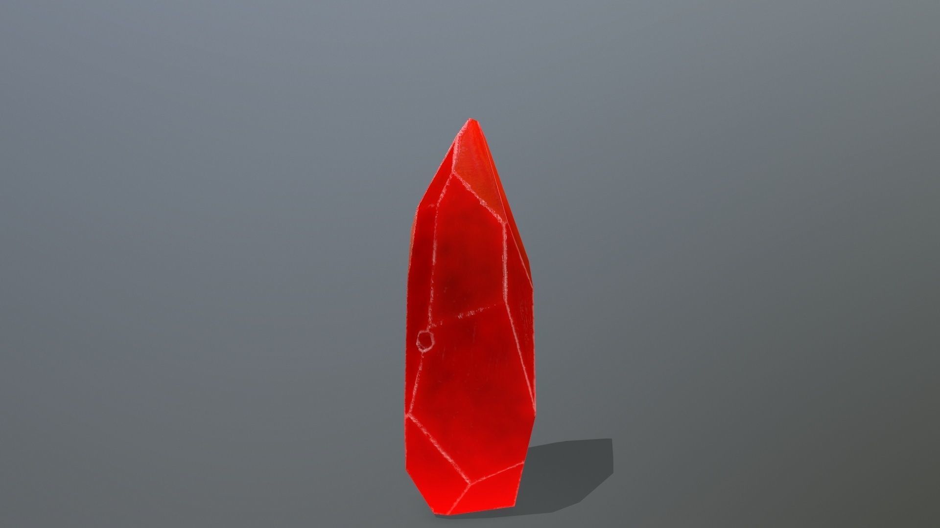 Crystal Set sword Low-poly 3D model_10