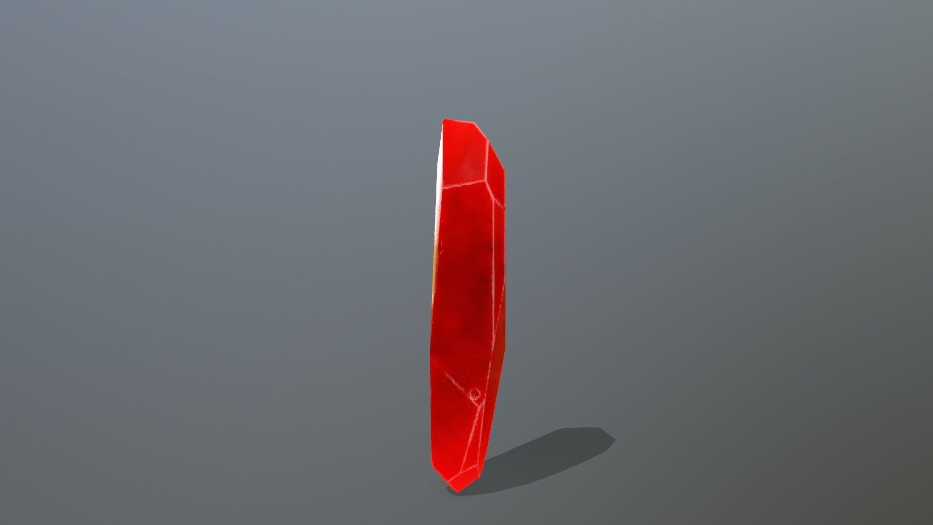Crystal Set sword Low-poly 3D model_4