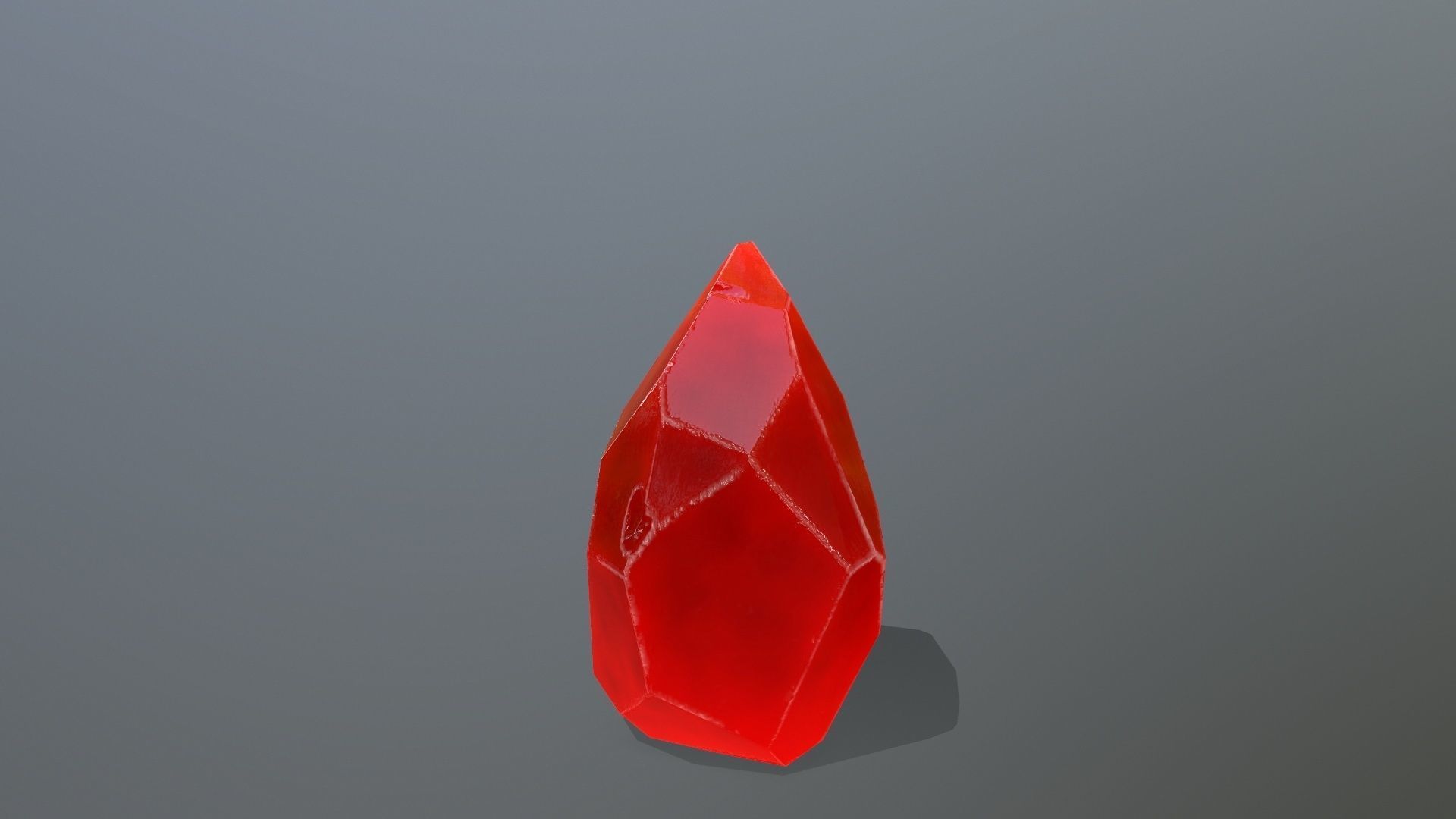 Crystal Set sword Low-poly 3D model_16