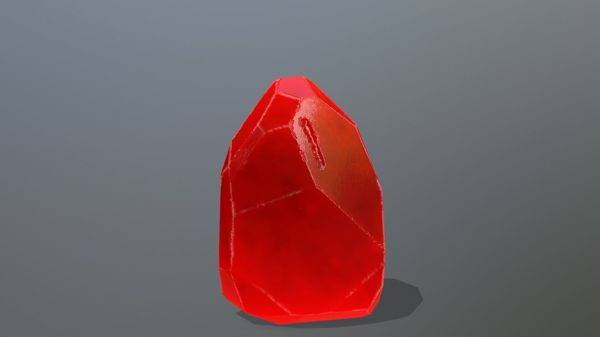 Crystal Set sword Low-poly 3D model_12