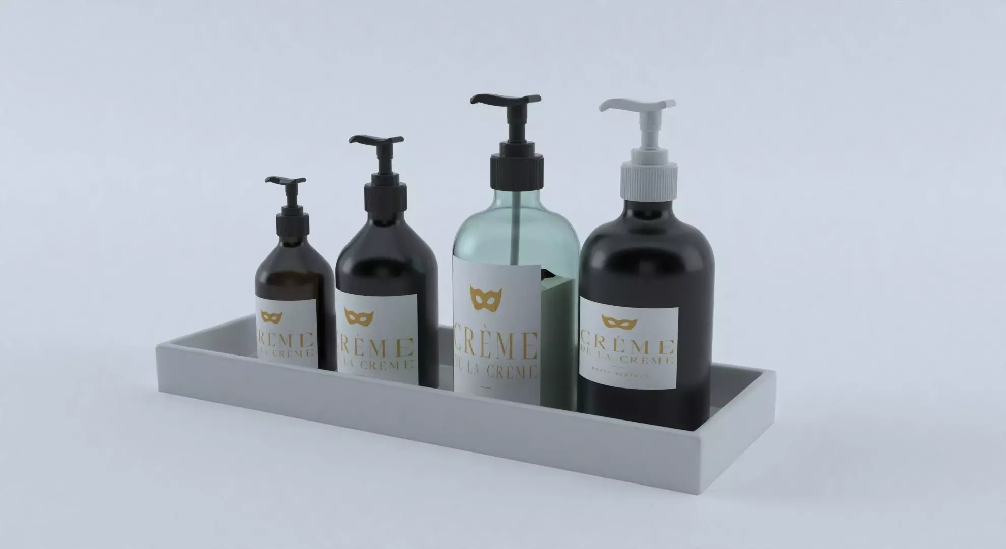 Soap Bottle Free 3D model