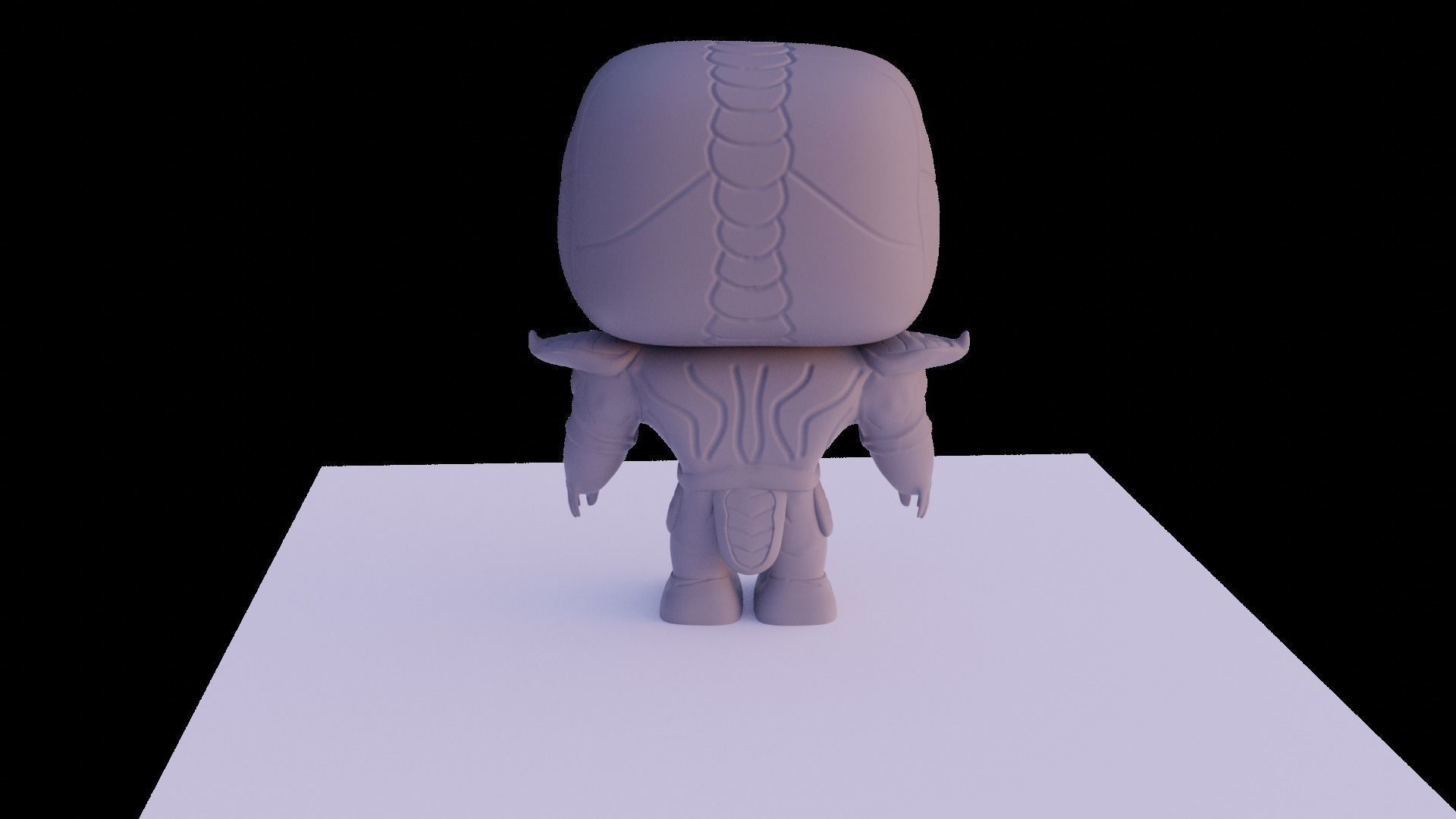 Funko scorpion or subzero mortal kombat 3D print model_5