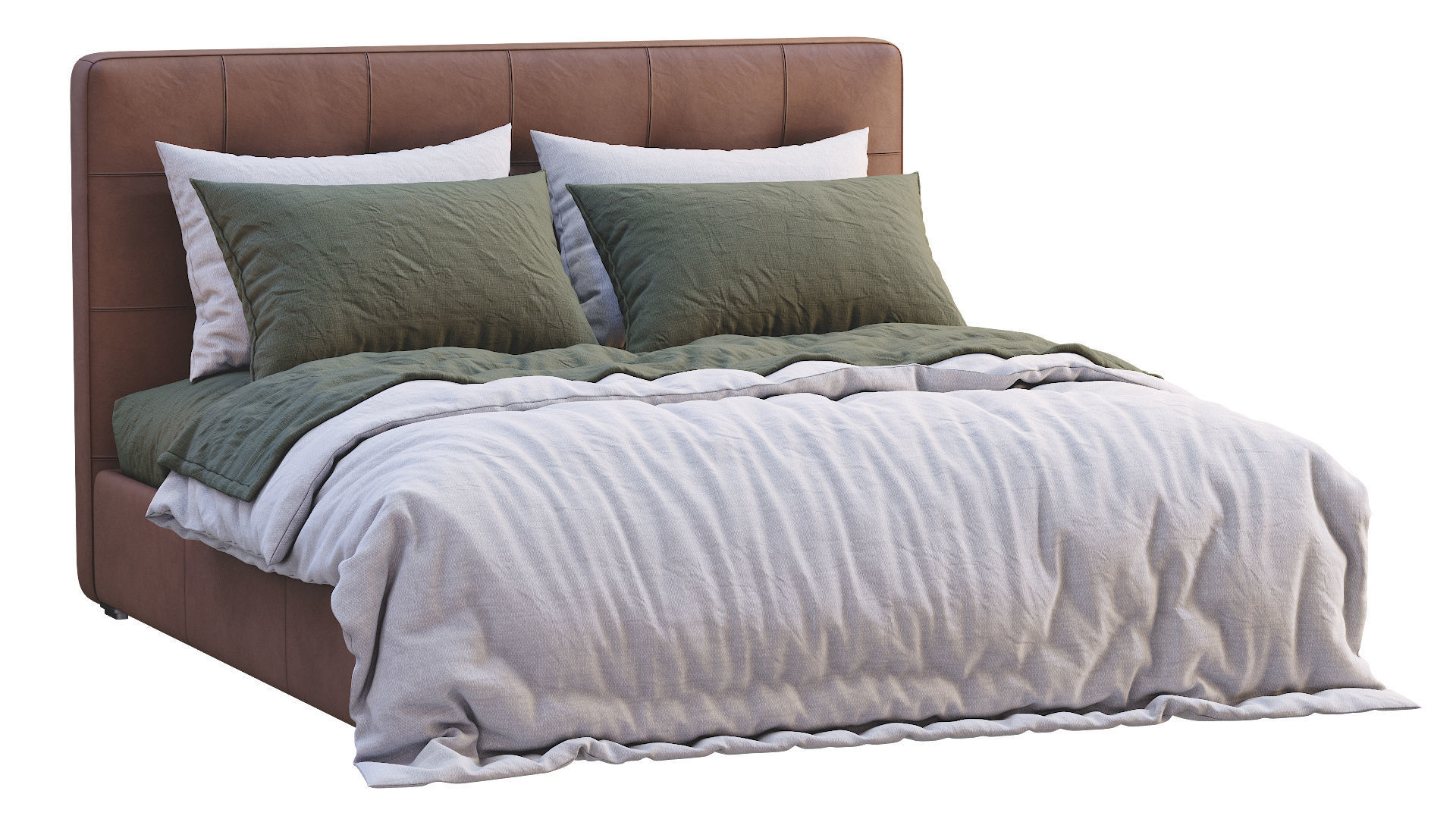 Boconcept  bed Mezzo 3D model_10