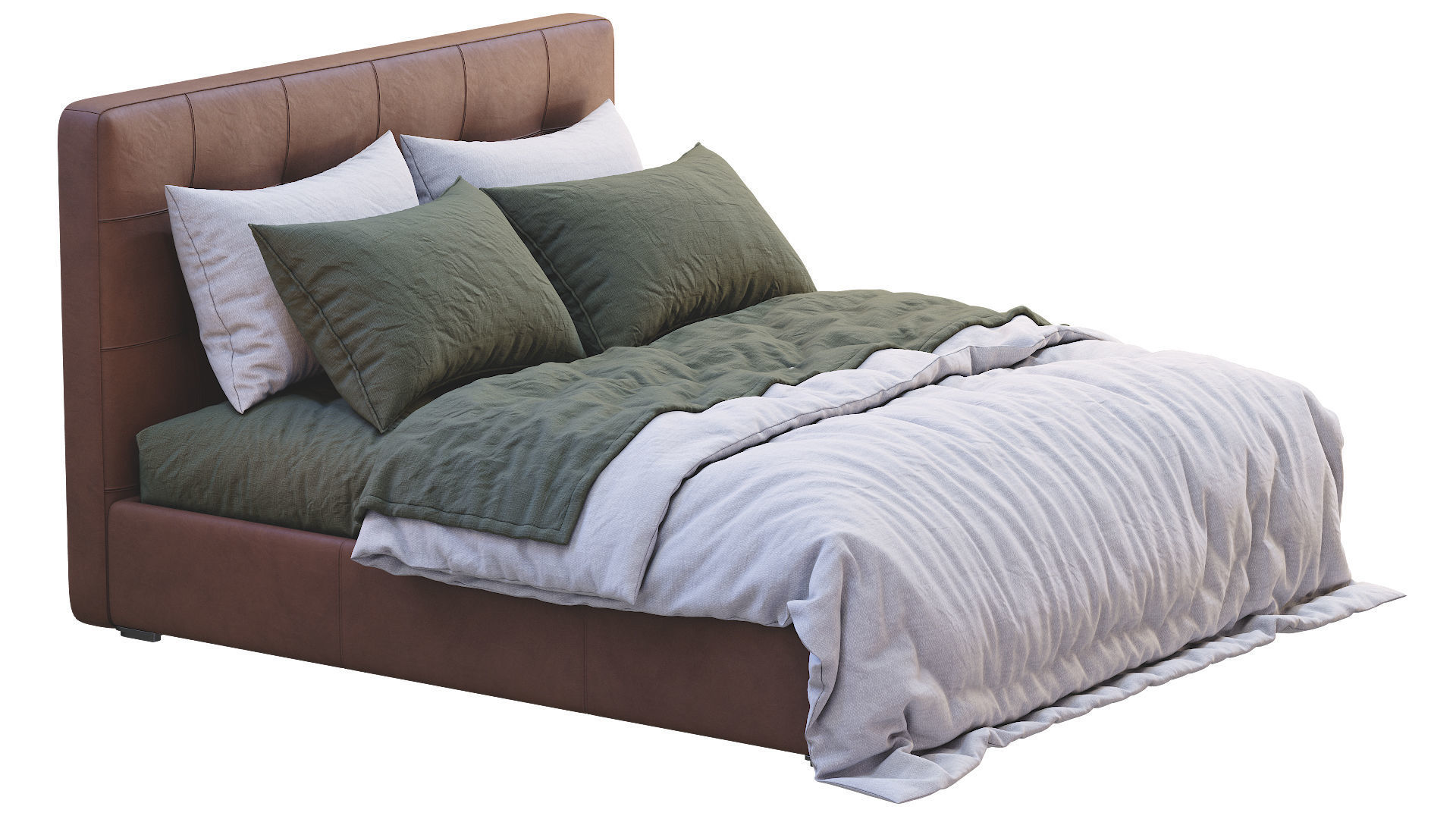 Boconcept  bed Mezzo 3D model_6