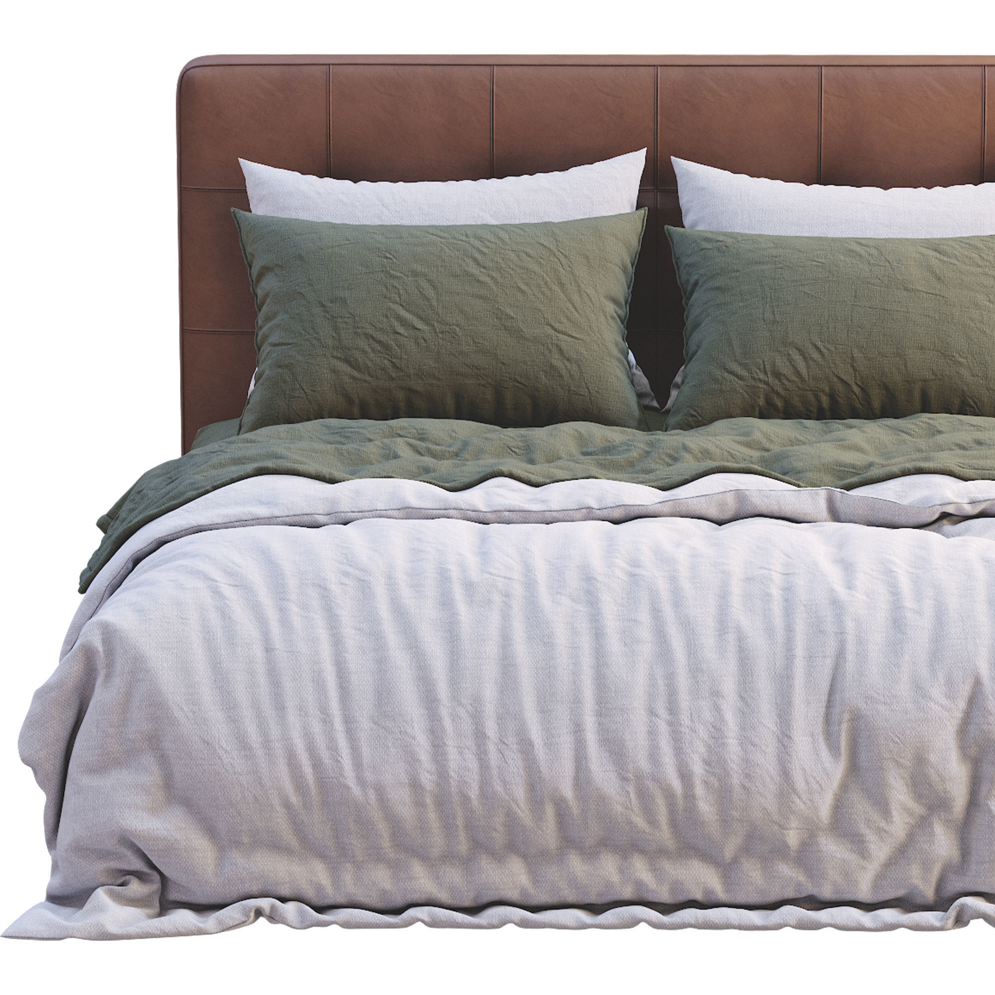 Boconcept  bed Mezzo 3D model_12