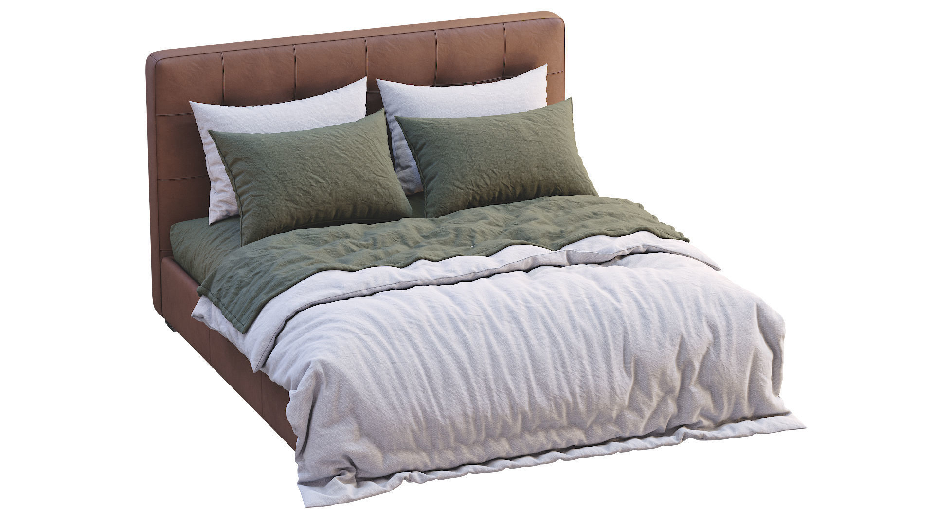 Boconcept  bed Mezzo 3D model_8