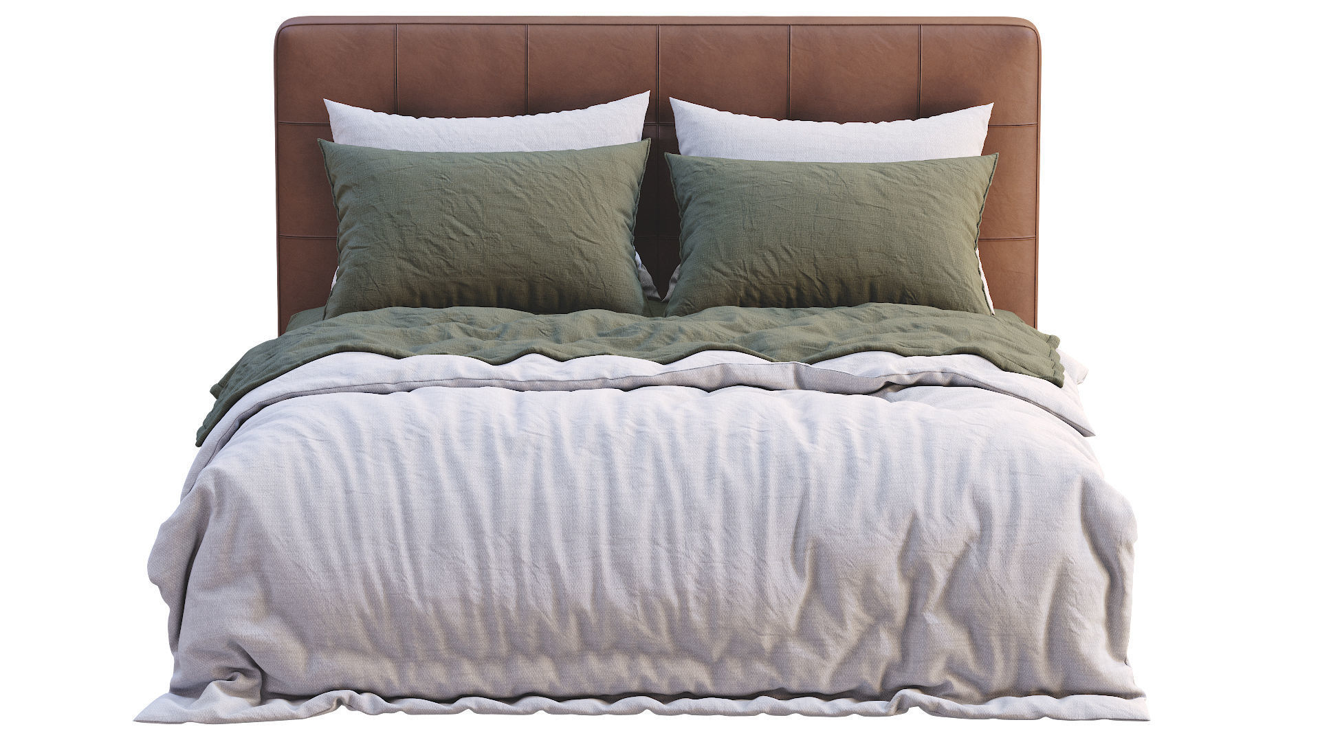 Boconcept  bed Mezzo 3D model_9