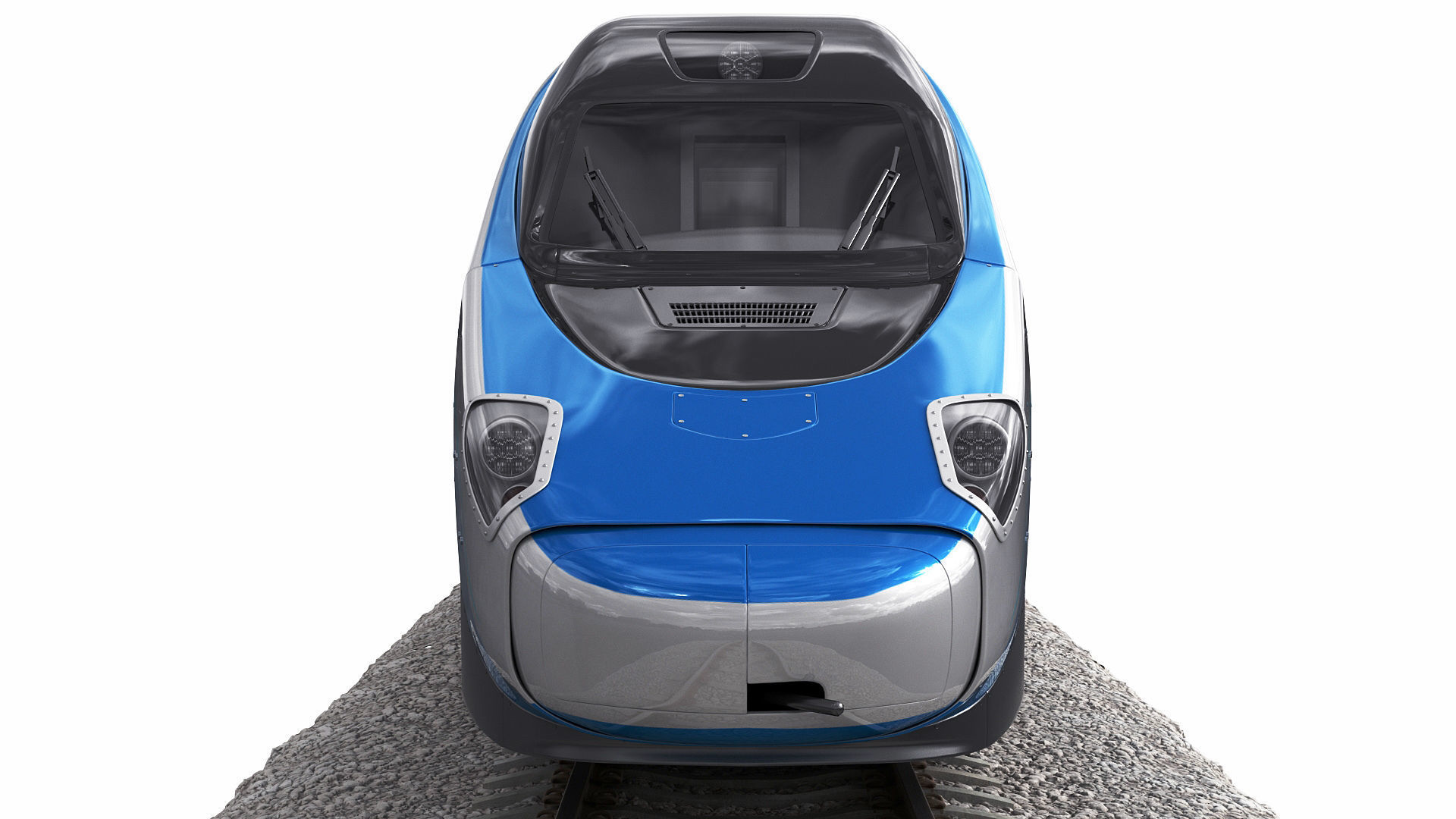 Train ETR610 Pendolino 3D model_7