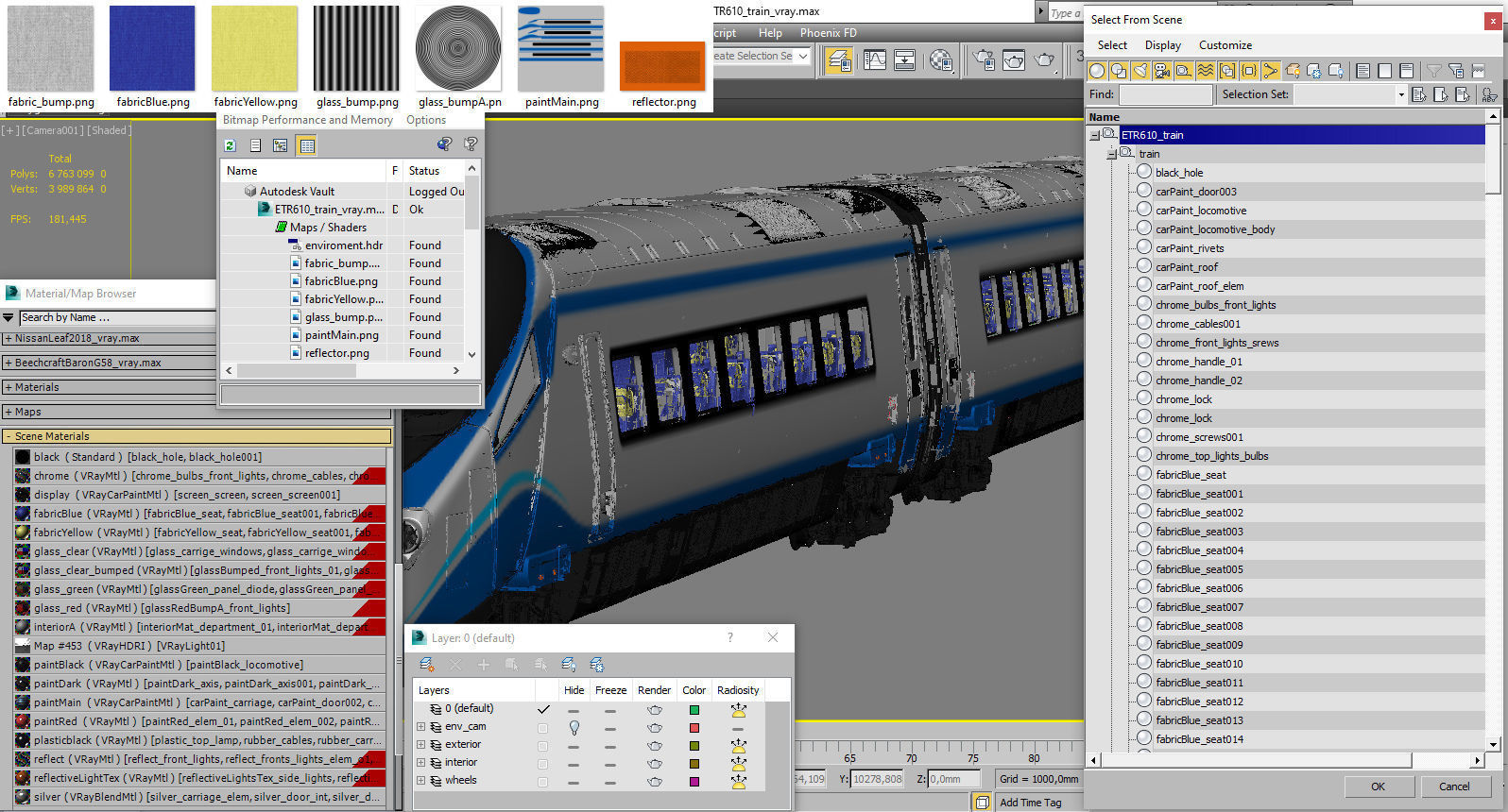 Train ETR610 Pendolino 3D model_26