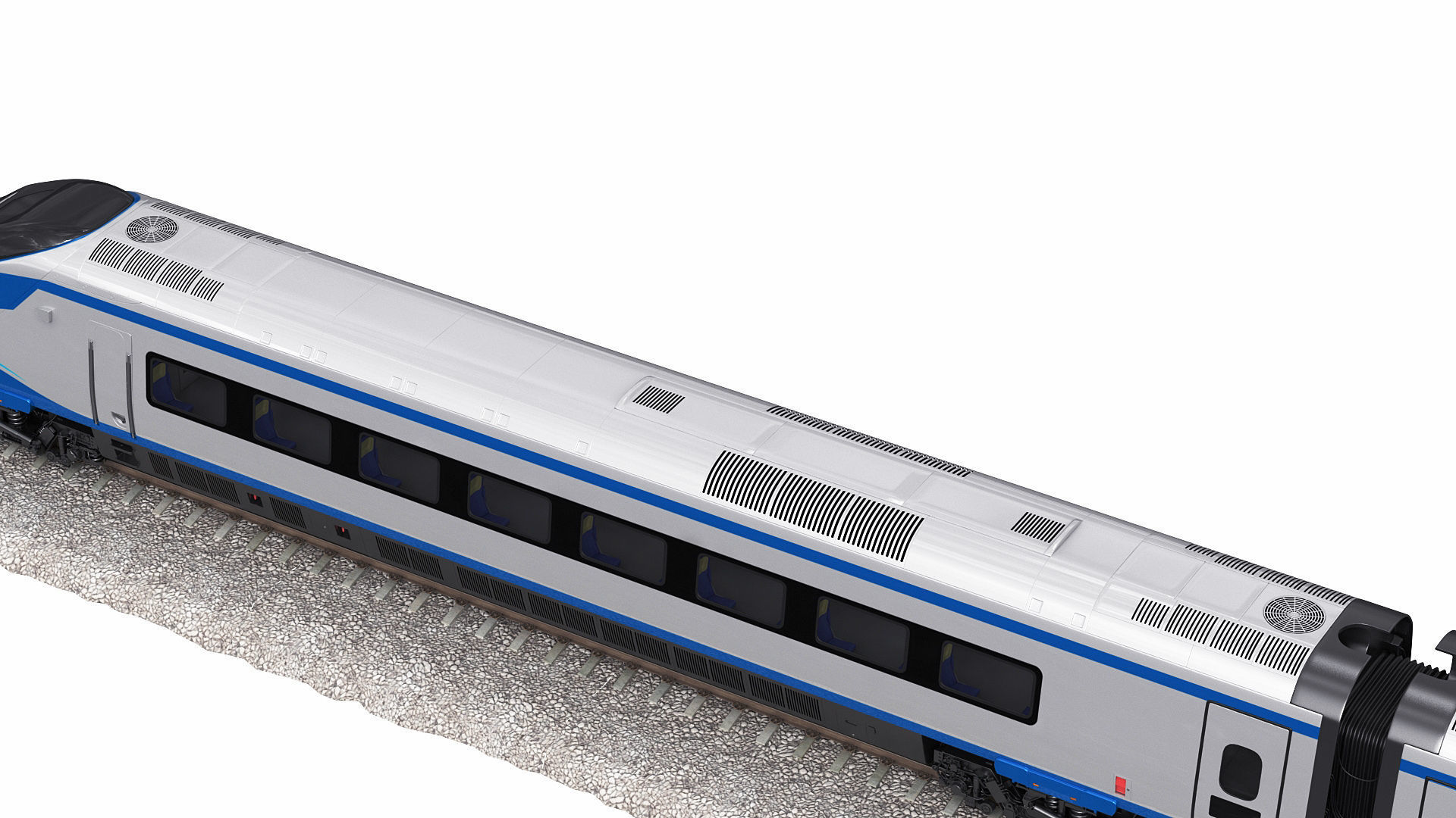 Train ETR610 Pendolino 3D model_13