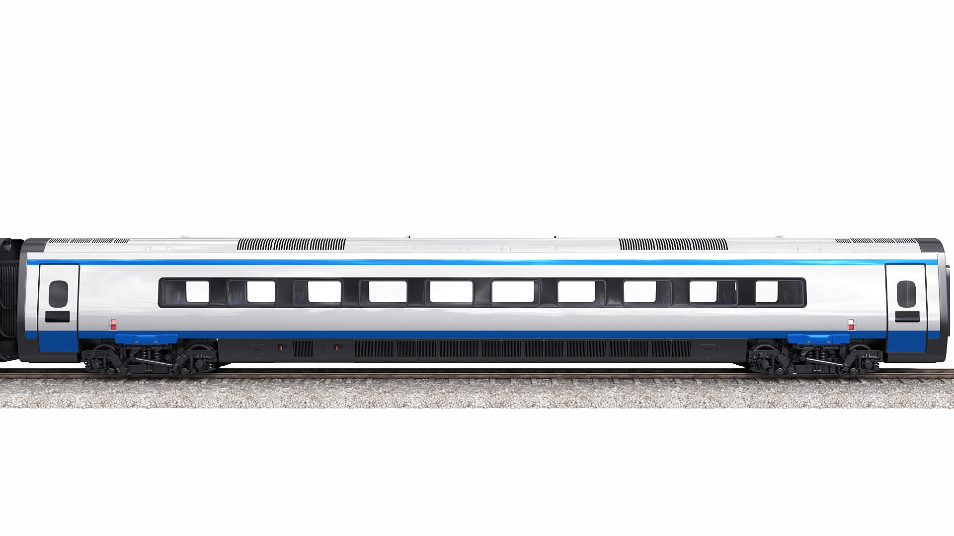 Train ETR610 Pendolino 3D model_6