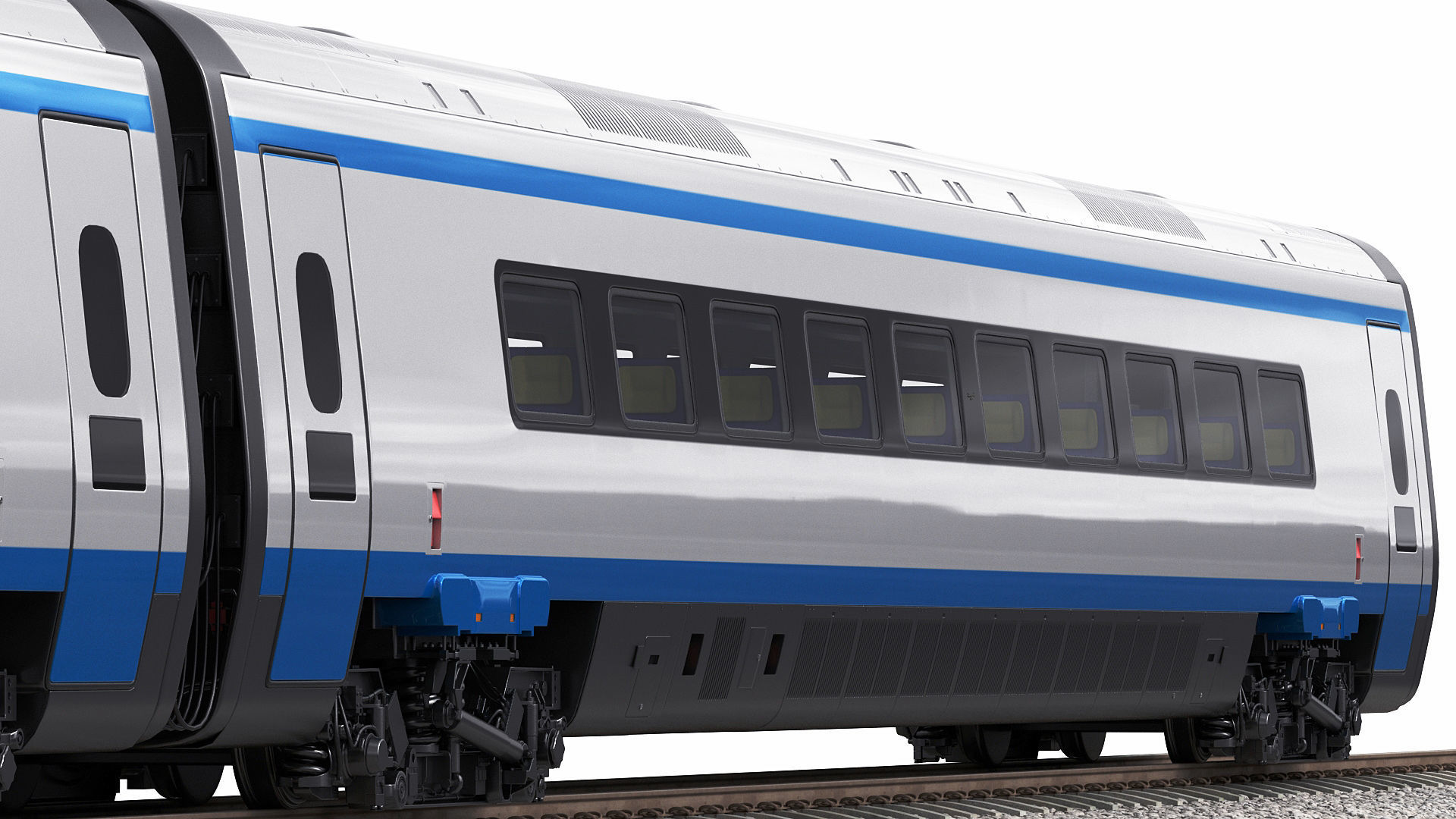 Train ETR610 Pendolino 3D model_16