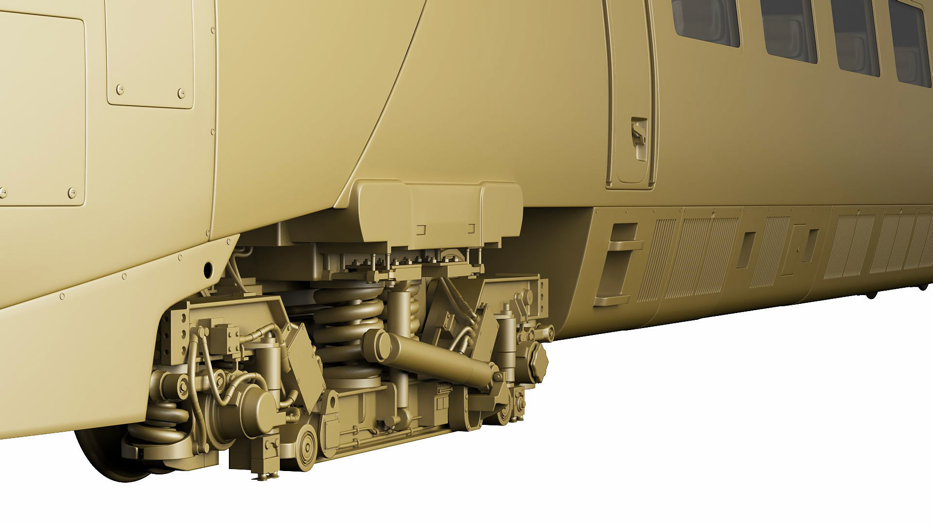 Train ETR610 Pendolino 3D model_21