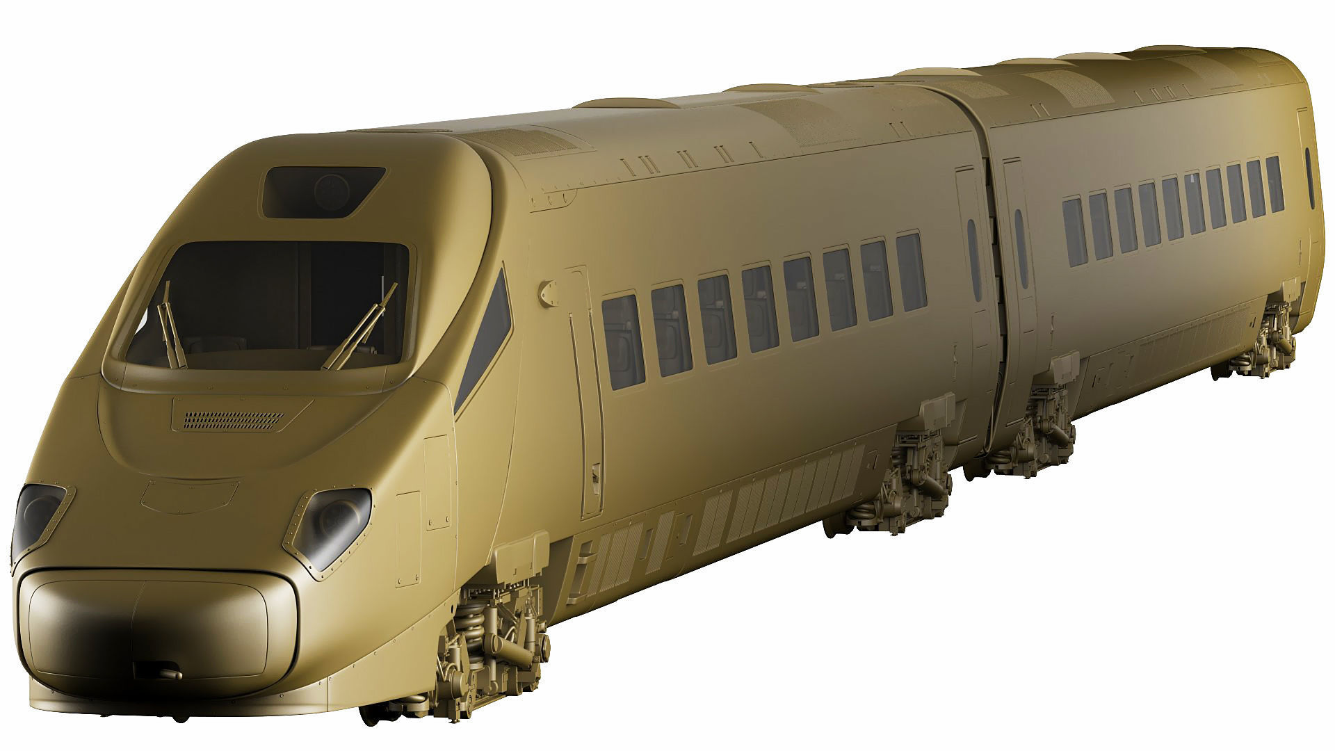 Train ETR610 Pendolino 3D model_19