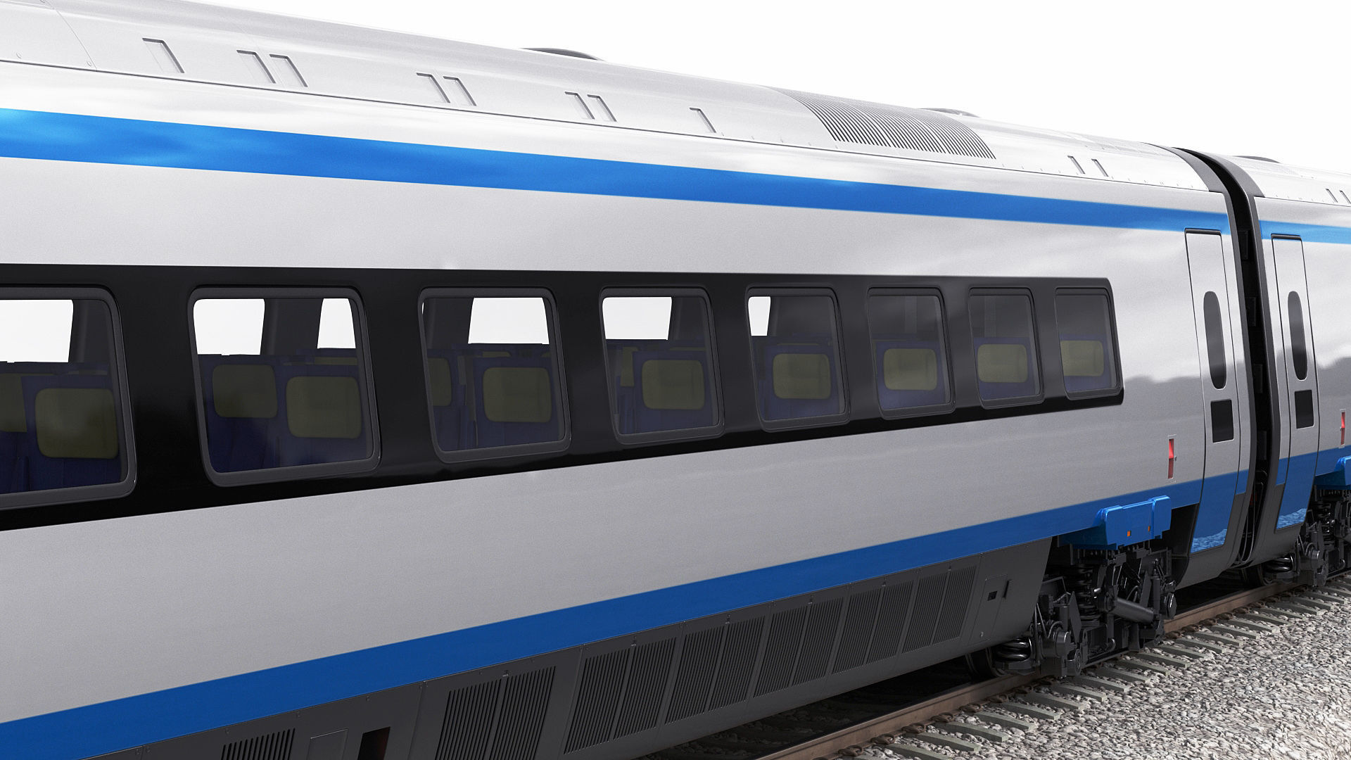 Train ETR610 Pendolino 3D model_12