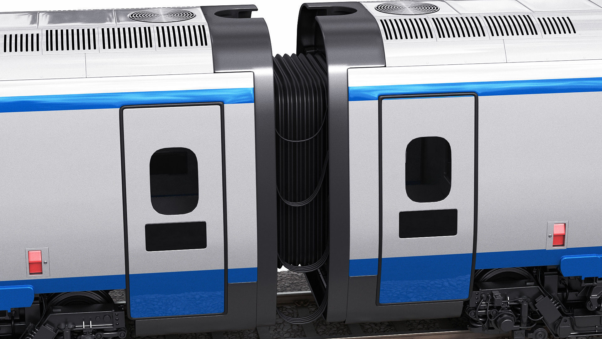 Train ETR610 Pendolino 3D model_11